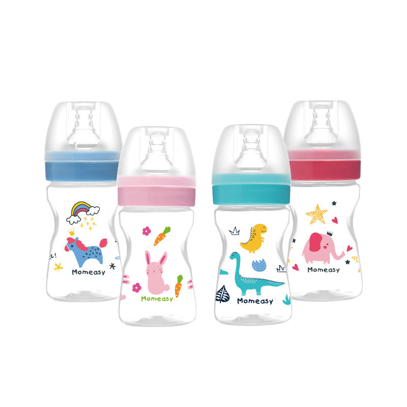 BPA Free Baby Feeding Bottle 150ML, Wide-Neck, Heat Shrink Package