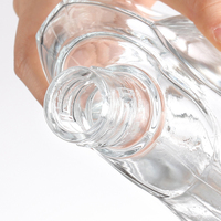 Bouteilles de parfum de haute qualité Brandy Liquor 500ml 700ml 750ml Vaporisateur Cristal Vide Verre XO Bouteilles En Gros