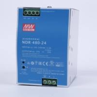 Alimentation électrique Meanwell, alimentation électrique sur rail DIN, NDR-240-24 24V 10A