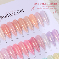 Gel Constructeur Liquide BIAB Auto-Nivelant à Faible Chaleur, Gel Dur pour Ongles, Gel Renforçant Sans HEMA, Marque Privée