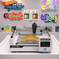 Mesin Printer UV Mingda AD-F4 Mini Kelas Industri untuk Huruf Tanda, Iklan, dan Huruf Timbul 3D untuk Usaha Kecil