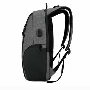 Grande capacità impermeabile antifurto USB porta di ricarica zaino Vintage stile di moda borsa per Laptop per studenti universitari escursionistici - Product Image 4