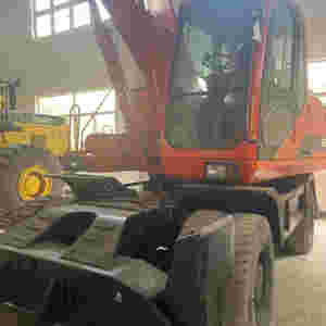 Doosan รถขุดมือสอง21TON DH210W-7มีล้อขนาดใหญ่พร้อม EPA และ CE ผลิตในเกาหลีใช้เวลาทำงานต่ำมาก - Product Image 2