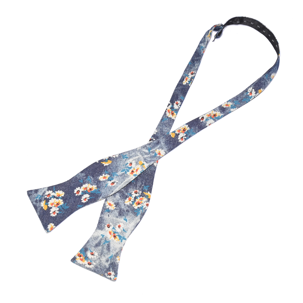 Галстук-бабочка для мужчин ручной работы из 100% хлопка YiLi