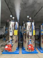 Chaudière verticale à gaz ou à mazout, mini chaudière à vapeur ou à eau chaude de 100 à 500 kg, prix