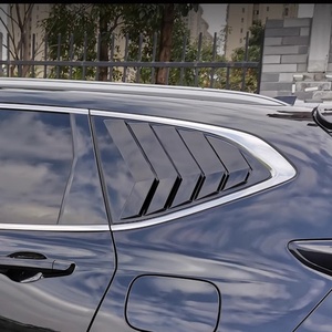 Accessoires extérieurs Welta Glossy Black ABS Carbon Look pour Honda Breeze 2020-2022, kits de voiture, aérations latérales arrière, couvre-ventilations - Product Image 5