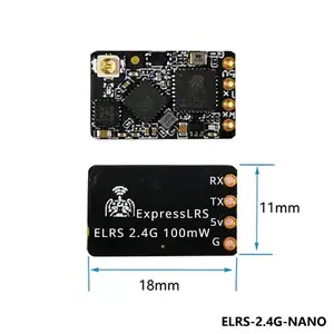 Bayck expresslrs rlrs 2.4GHz Nano elrs Receiver 2400 RX cho RC FPV dài phạm vi đua bay không người lái