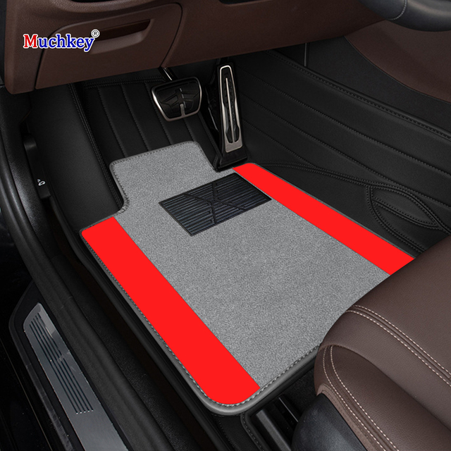 Muchkey Wholesale 4-Piece XPE Car Mats Protection Anti-Slip Waterproof Floor Liners Interior Accessories Universal Car Mats