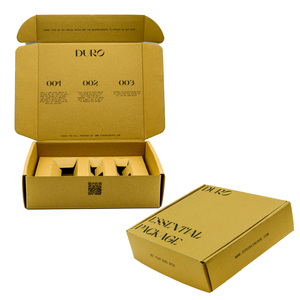 Custom Corrugated Cardboard Kraft Paper Gift Cosmetic Packaging Shipping Folding Mailer <b>Box</b> For Skin Care Products <b>Packing</b> <b>Box</b> - Product Image 4