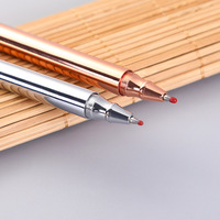 GemFully Prêt à expédier oem Cadeau d'affaires luxe Rose or Cuivre stylo grande quantité de stylos uniques