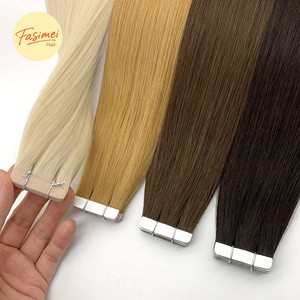 2026 Vendita all'Ingrosso di Estensioni Semi-Invisibili Naturali Super <span class=keywords><strong>Double</strong></span> Drawn con Certificazioni CE, RoHS e ISO, Senza Perdita di Capelli - Product Image 2