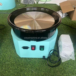 Rueda de enseñanza de Potter para uso doméstico, rueda de cerámica de velocidad Variable con <span class=keywords><strong>horno</strong></span> eléctrico, equipo de cerámica para niños para estudio escolar - Product Image 2