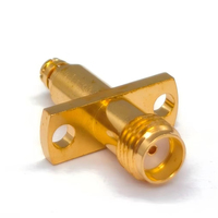 Adaptateur coaxial RF haute fréquence S MA/SMP-KFKC, connecteur coaxial à ondes millimétriques, connecteur coaxial en acier inoxydable 50 Ohm