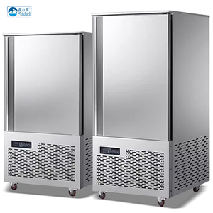 10 khay dung tích lớn -40 ° Tủ đông nhanh làm lạnh bằng khí, dùng cho hải sản, há cảo gà, thịt, làm lạnh sốc, tủ đông đông lạnh - Product Image 6