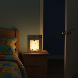 Citymart 7-colore luce notturna a LED per bambini USB ricaricabile 3000k luce calda luminosità regolabile 5V ingresso AAA alimentato a batteria - Product Image 2