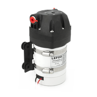 Pompe à eau sans balais LEFOO 5500 ml/min, pompe à osmose inverse LFP1600W(A)-B, pompe de surpression pour la pression de l'eau domestique