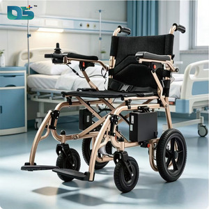 Reposapiés Moderno Personalizado, Económico, Cómodo, Ligero, Plegable, Silla <span class=keywords><strong>de</strong></span> <span class=keywords><strong>Ruedas</strong></span> Eléctrica Motorizada para Personas Mayores - Product Image 2