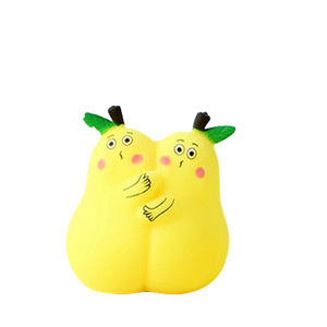 Jouet Squishy Poire de Simulation en TPR, Jouet Sensoriel Anti-Stress à Presser, Cadeau pour Enfants, Adolescents et Adultes - Product Image 5