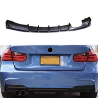 Pare-chocs arrière en fibre de carbone véritable BENSNEES avec découpes d'échappement pour BMW SÉRIE 3 F30 M-TECH Modèle 2012-2017