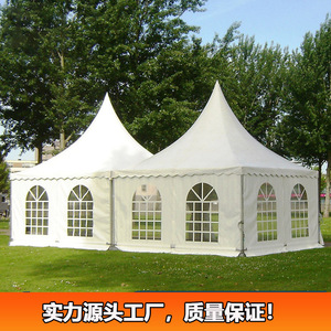 Tente de réception 4x4m, structure en alliage d'aluminium, tissu Oxford, coupe-vent, ignifuge, ouverture rapide, utilisable quatre saisons - Product Image 5