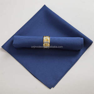 Hotel- & Hochzeits-Tischdekoration im Westlichen Stil: 100% Polyester Königsblauer Tischserviettenring für Hochzeiten, Hotels, Events und Partys - Product Image 5