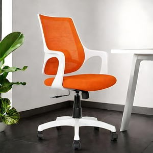 Chaises de bureau modernes, blanches, d'occasion, neuves ou presque neuves, de luxe, ergonomiques, exécutives, en maille, pour la maison et le bureau, à prix abordable. - Product Image 3