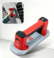 Ventouse à bande étroite Shijing 6112 avec pompe à air automatique (batterie au lithium) pour la manipulation de carreaux, marbre, verre, céramique