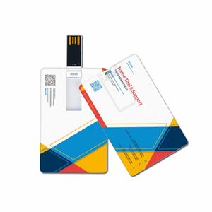 Venta al por mayor personalizado súper fino 128Mb 8Gb 64Gb USB Flash Drives falso diseño de tarjeta de crédito tarjeta de visita Pen Drive opción de impresión - Product Image 2