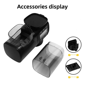 وحدة تغذية تلقائية ذكية بسعة كبيرة لحوض السمك وبركة <span class=keywords><strong>Koi</strong></span> ، موزع مؤقت وصول جديد ، تصميم مقاوم للرطوبة لاستخدام غرفة المعيشة - Product Image 4