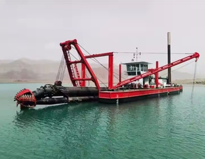 Hot Sale <strong>24</strong> Inch Cutter Suction Sand <strong>Dredger</strong> with Deep Sea Machine Sand Pump Gold Engine As Core Component - Product Image 1