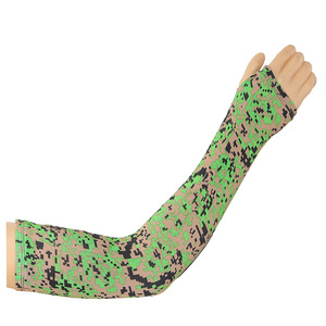 Mangas de Ciclismo con Protección UV, Camuflaje Azul Verde, Nailon, Protección Solar para Pesca al Aire Libre, Unisex - Product Image 3