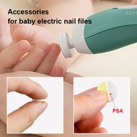 Disques de polissage OEM pour lime à ongles pour bébé, coupe-ongles électrique, tampons de remplacement pour bébé, bambin, sûr, manucure, polissage, sable