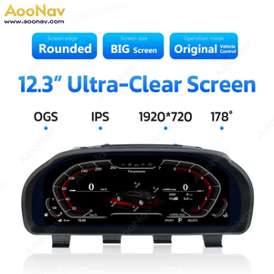 Coche LCD Digital para BMW 5 Series F10 F11 F18 GT 6 Series 7 Series F01 F02 F03 2013-2019 estéreo velocímetros tablero reproductor - Product Image 4