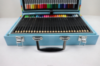 Ensemble d'Articles d'Art: Crayons de Couleur à Pointe, Pastels à l'Huile Jumbo, Boîte de Dessin et Coloriage