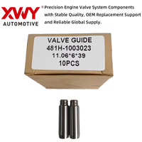 Vente directe usine : Guide de soupape haute performance résistant à la chaleur pour Chery A3 A5 Tiggo 481h-1003023 Pièces automobiles