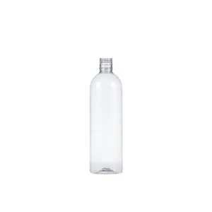 600ml yuvarlak özel etiket plastik su şişeleri