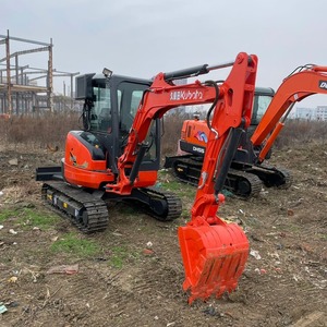 รถขุดตีนตะขาบไฮดรอลิกขนาดเล็กสำหรับ Kubota U55 U35เครื่องขนาดเล็กใช้ขนาดเล็กน้ำหนักการดำเนินงาน3ton น้ำหนักการขายรวมถึงเครื่องยนต์ Gea - Product Image 6