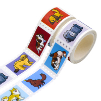 Ruban adhésif washi personnalisé, autocollant décoratif, découpe personnalisée, forme irrégulière, dessin animé mignon, autocollant washi en forme de tampon
