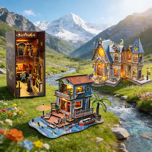 Nuovo Set Educativo Personalizzato Fai-da-Te: Fermalibri 3D in Legno con Luce LED per Bambini da 5 a 7 Anni, Facile da Costruire - Product Image 1