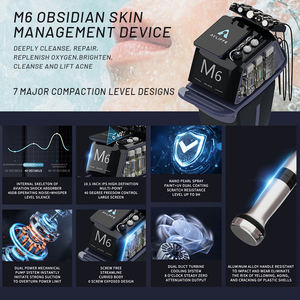 เครื่องดูดสูญญากาศแบบมืออาชีพ รุ่น Black M6 Obsidia รุ่นที่สี่ สำหรับดูแลผิวหน้าและผิวกาย ช่วยกระชับสัดส่วน ยกกระชับใบหน้า ได้รับมาตรฐาน CE - Product Image 6