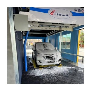 Máquina de Lavado de Autos Eléctrica Totalmente Automática 2025, 4 Sopladores Alemanes, Venta Directa de Fábrica, Uso en Gasolineras - Product Image 1