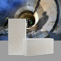 Brique isolante en mullite pour toit de four céramique JM23 JM26, résistante aux chocs thermiques, certifiée CE ISO doublement.