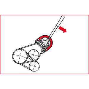 KS TOOLS-150,3037 1/2 ''Llave de tensión del Alternador-EAN 4042146627433 JUEGO DE MOTOR Y DISTRIBUCIÓN - Product Image 2