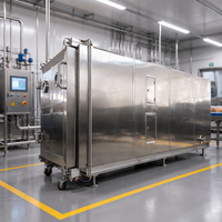 Équipement de lyophilisation sous vide industriel commercial pour fruits, fraises, bonbons, lait - Matériel SUS304 380V/220V Modèle QS-FD-100