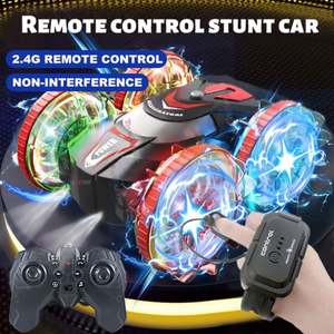 Mini Vehículo Anfibio ATV Barato, Coche de Juguete de Aleación Resistente al Agua para Tierra y Agua, Coche RC con Control Manual por Gestos, ATV Anfibio - Product Image 3