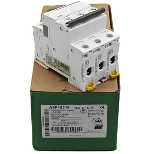 Interruptor Automático Acti9 Serie Ic65N 3P C 16A A9F18316 MCB 6kA, 100% Nuevo y Original, Capacidad de Ruptura de 6kA, Montaje en Riel - Product Image 2