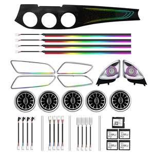 Luz Ambiental Decorativa para el Tablero X156 Star para <span class=keywords><strong>Mercedes</strong></span>-<span class=keywords><strong>Benz</strong></span> GLA 45 2013-2019 W156, Accesorios de Iluminación LED para Mejorar el Interior - Product Image 1