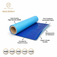 Rollos de Lona de Alta Calidad, Tejido de Punto por Urdimbre 30*32, Acrílico B1 Blanco, Tejido Liso, Anti-UV, Ecológico, Recubierto de PVC, para la Industria