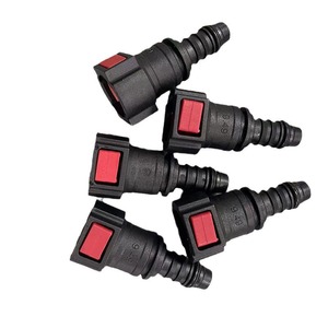 Connecteur en plastique pour tuyau d'urée 9x9mm, raccord de tuyau droit pour tubes en caoutchouc et en nylon, réparation et remplacement de tuyaux de gaz automobile - Product Image 1