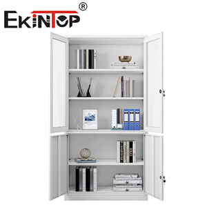 Ekintop Armoire <span class=keywords><strong>de</strong></span> <span class=keywords><strong>rangement</strong></span> <span class=keywords><strong>de</strong></span> bureau en métal pour <span class=keywords><strong>garage</strong></span> Armoire <span class=keywords><strong>de</strong></span> classement en acier Armoire en métal à 4 portes - Product Image 3